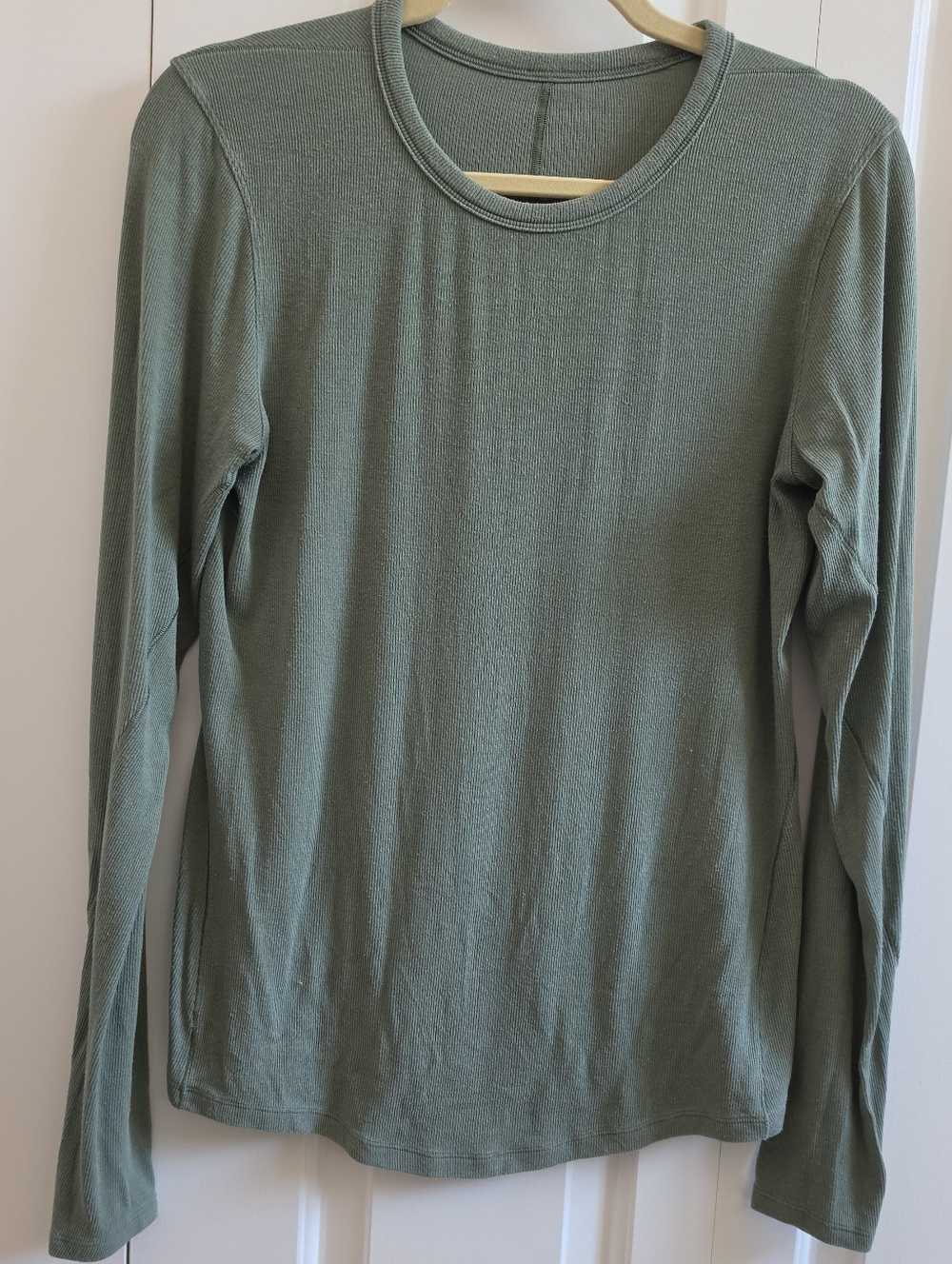 lululemon Hold Tight Long Sleeve Top Green